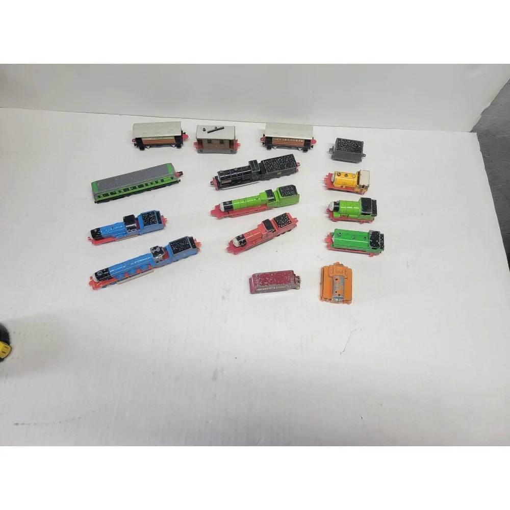 Vtg Thomas & Friends Ertl Diecast Metal Toy Train Lot Gordon‎ Percy 15pc 88-92